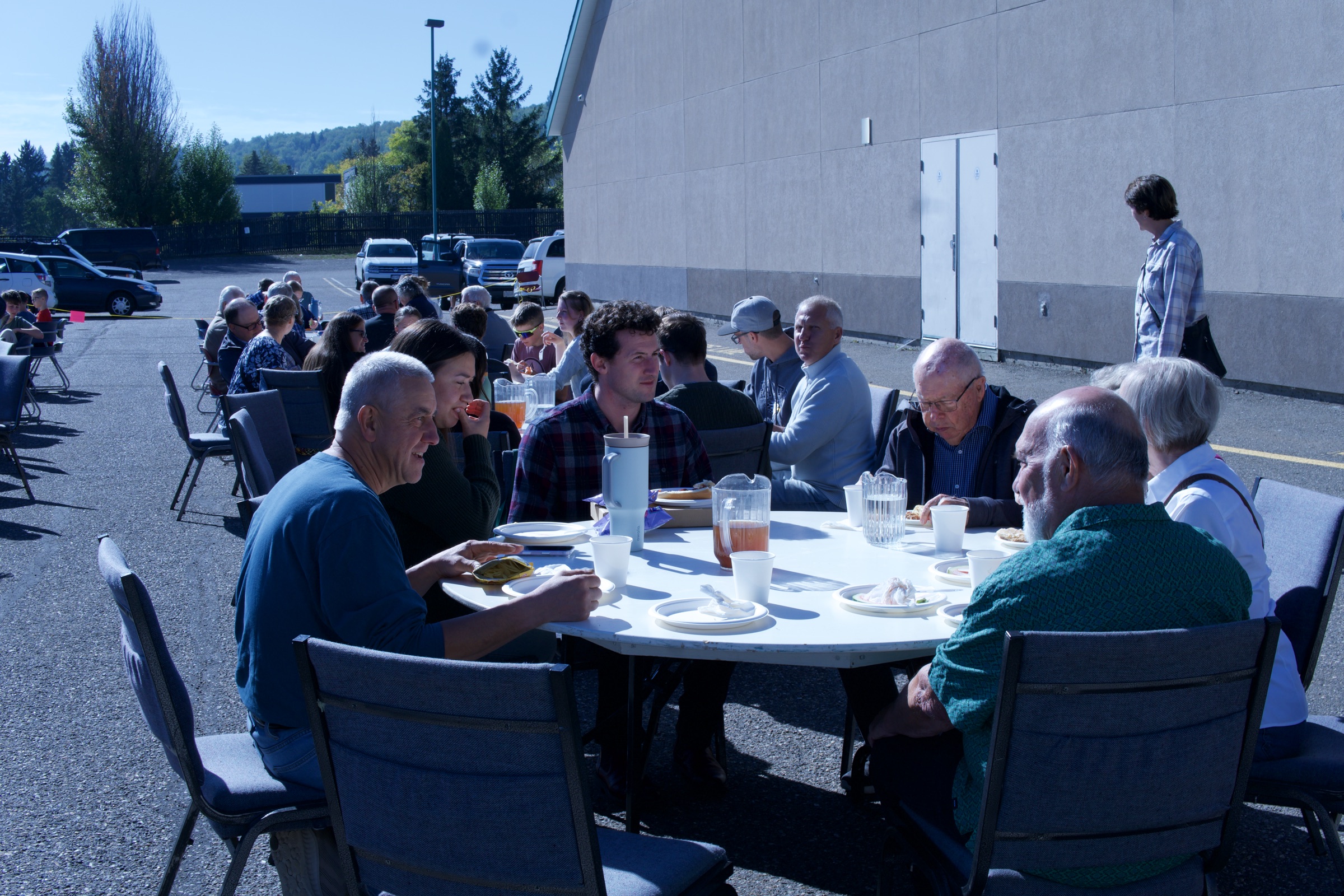 The Westwood Church community together